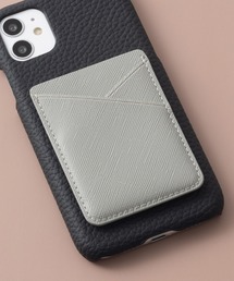 スマホ ポケットカードホルダー PUレザー