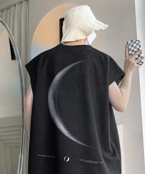 .KOM(ドットコム)の「『.KOM/ドットケーオーエム』フロントロゴノンスリーブTEE 【CN】(Tシャツ/カットソー・メンズ・グレー/ブラック/ホワイト・FREE)」の10枚目の写真