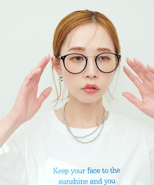 natural couture（ナチュラルクチュール）の「ボストンＵＶグラス（その他小物・レディース・ブラウン/ブラック・FREE）」の9枚目の写真