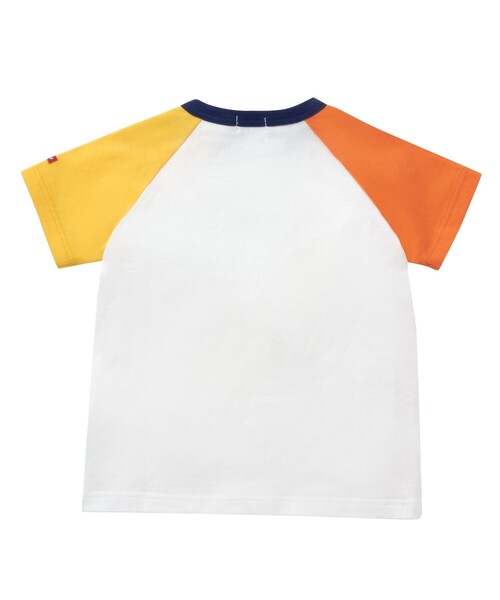 HOT BISCUITS(ホットビスケッツ)の「キャラクター ラグラン半袖Tシャツ(Tシャツ/カットソー・キッズ・グリーン/マルチ/ピンク・120cm/80cm/90cm/110cm/100cm)」の5枚目の写真