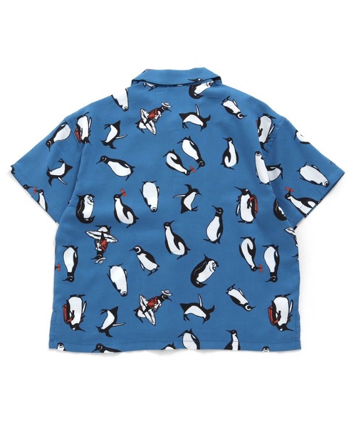 F.O.KIDS(エフオーキッズ)の「F.O.KIDS/エフオーキッズ ALOHA SHIRT アロハシャツ(シャツ/ブラウス・キッズ・ブルー/レインボー/チャコール/ブラウン・140/130/120)」の8枚目の写真