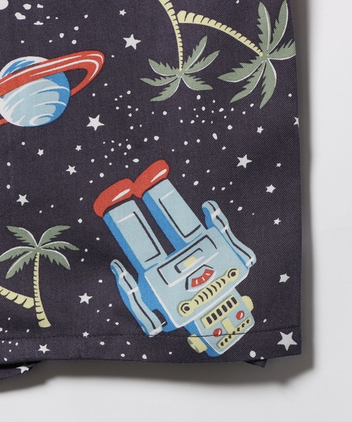 F.O.KIDS(エフオーキッズ)の「F.O.KIDS/エフオーキッズ ALOHA SHIRT アロハシャツ(シャツ/ブラウス・キッズ・ブルー/レインボー/チャコール/ブラウン・140/130/120)」の16枚目の写真