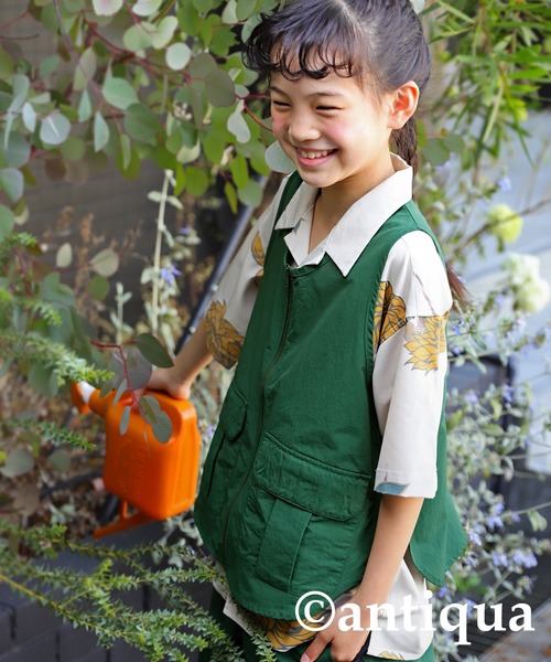 antiqua（アンティカ）の「水陸両用ドライ素材ベスト（ベスト・キッズ・ブラック/カーキ・160/120/140）」の20枚目の写真