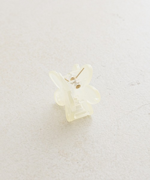 Chico（チコ）の「ミニフラワークリップSET（バレッタ/ヘアクリップ・レディース・ブルー/アイボリー/ブラウン・FREE）」の10枚目の写真