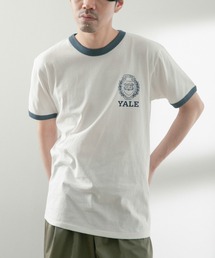 ITEMS URBANRESEARCH | カレッジロゴプリント リンガーTシャツ(Tシャツ/カットソー)