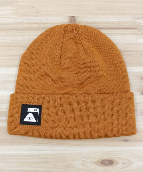 POLeR（ポーラー）の「デイリードライバービーニー ニットキャップ DAILY DRIVER BEANIE（ニットキャップ/ビーニー・メンズ・ブラック/ブラウン・ONE SIZE）」の5枚目の写真