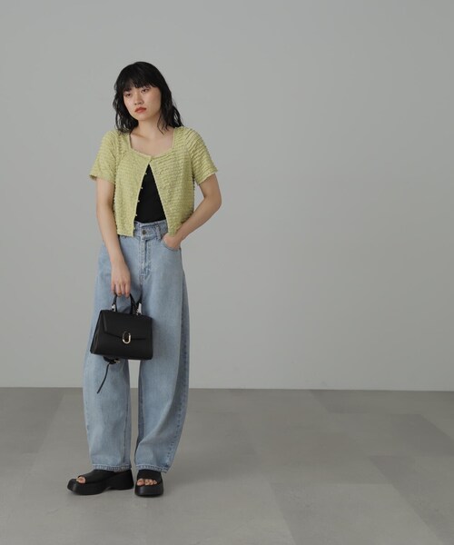 FREE'S MART(フリーズマート)の「◆マーブルクリップバッグ(ショルダーバッグ・レディース・ブラック/ホワイト/ブラウン・フリ-)」の19枚目の写真