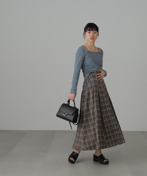 FREE'S MART(フリーズマート)の「◆マーブルクリップバッグ(ショルダーバッグ・レディース・ブラック/ホワイト/ブラウン・フリ-)」の21枚目の写真