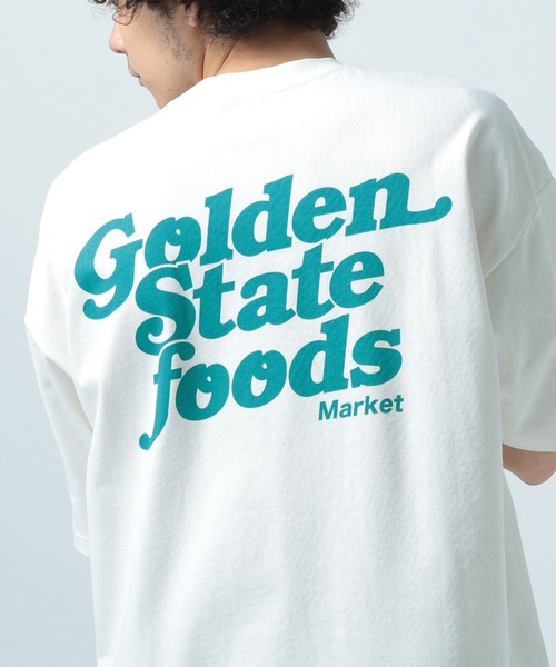 BAYFLOW(ベイフロー)の「SUNSETプリントTシャツ(Tシャツ/カットソー・メンズ・セージグリーン/オフホワイト/ピンク/ベージュ/チャコール/ライトベージュ/ベビーピンク/ブラック・MEDIUM/LARGE)」の13枚目の写真