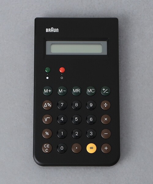 ＜BRAUN＞CALCULATOR（ステーショナリー）｜BRAUN（ブラウン）