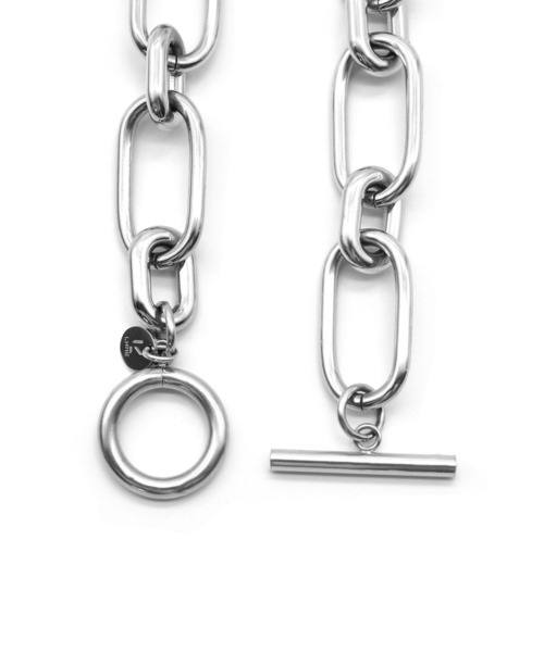 LHME（エルエイチエムイー）の「LHME グラムオーバルチェーンブレスレット/サージカルステンレス316L（金属アレルギー対応）（ブレスレット・レディース・ゴールド/シルバー・ONE SIZE）」の5枚目の写真