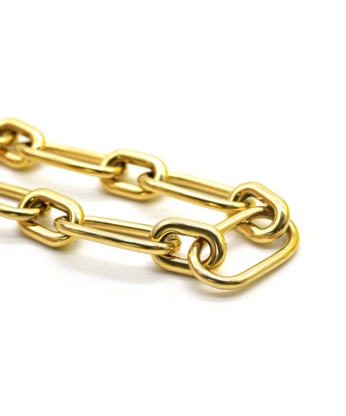 LHME（エルエイチエムイー）の「LHME グラムオーバルチェーンブレスレット/サージカルステンレス316L（金属アレルギー対応）（ブレスレット・レディース・ゴールド/シルバー・ONE SIZE）」の7枚目の写真