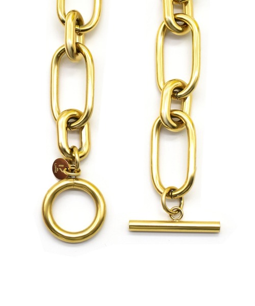 LHME（エルエイチエムイー）の「LHME グラムオーバルチェーンブレスレット/サージカルステンレス316L（金属アレルギー対応）（ブレスレット・レディース・ゴールド/シルバー・ONE SIZE）」の8枚目の写真