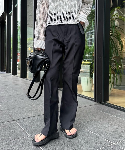 DouDou(ドゥドゥ)の「【EDWIN】WRANCHER(その他パンツ・レディース・ベージュ/オフホワイト/ブラック・MEDIUM/SMALL)」の1枚目の写真