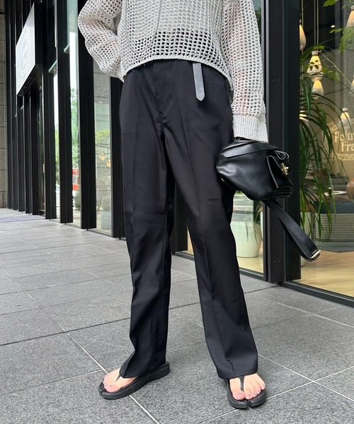 DouDou(ドゥドゥ)の「【EDWIN】WRANCHER(その他パンツ・レディース・ベージュ/オフホワイト/ブラック・MEDIUM/SMALL)」の7枚目の写真