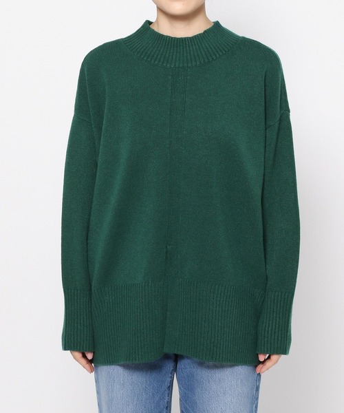 LOWRYS FARM(ローリーズファーム)の「2WAYハイネックラウンド 967410(ニット/セーター・レディース・ブラック/グリーン/アイボリー/その他/ブルー・FREE)」の16枚目の写真