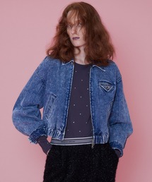 MAISON SPECIAL | Metal Twist Button Short Blouson/メタルツイストボタンショートブルゾン【MAISON SPECIAL/メゾンスペシャル】(ブルゾン)