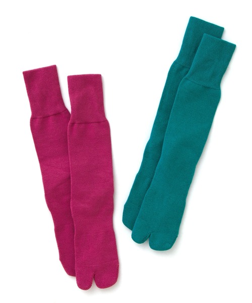 HIGHTIDE(ハイタイド)の「NODAL ノーダル ニュースタンダードソックス 足袋ソックス 靴下 メンズ レディース 23~27cm(ソックス/靴下・レディース・その他1/イエロー/ホワイト/レッド/ブラック/オレンジ/パープル/ブルー/ピーコックグリーン系/ピンク/スカイブルー/レッド系その他/パープル系その他・FREE)」の17枚目の写真