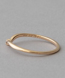ete リング K10YG レイヤード ブラウンダイヤモンド レイヤード] K10YG ブラウンダイヤモンド リング（721178） ｜ women