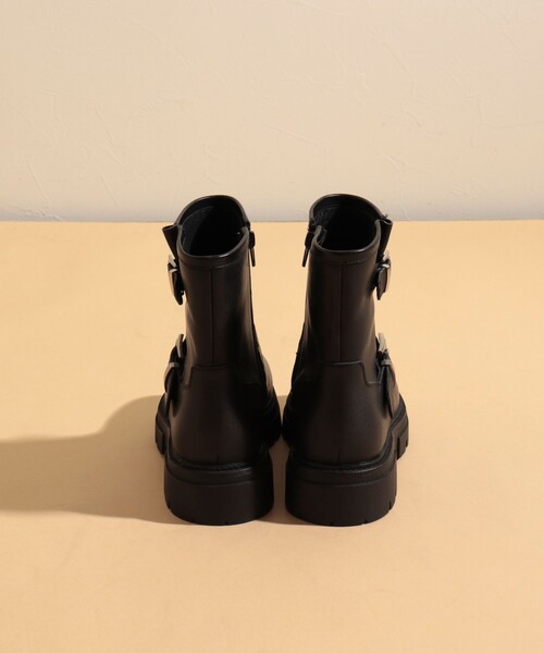 REMME(レメ)の「【REMME/レメ】2ベルトエンジニアブーツ(ブーツ・レディース・ブラック・37/38)」の6枚目の写真