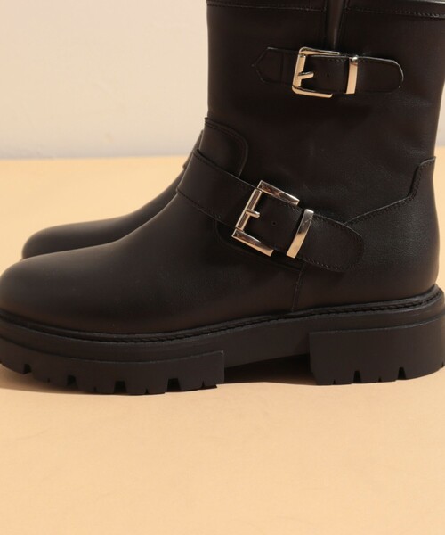 REMME(レメ)の「【REMME/レメ】2ベルトエンジニアブーツ(ブーツ・レディース・ブラック・37/38)」の9枚目の写真