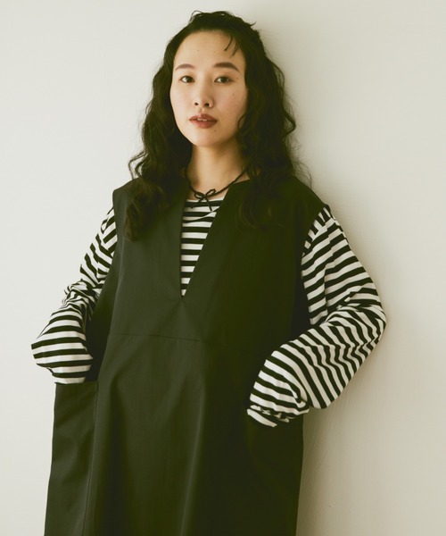 Libra Cue(リブラ キュー)の「パールリボンネックレス(ネックレス・レディース・ブラック/ホワイト・FREE)」の14枚目の写真