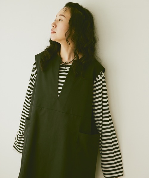 Libra Cue(リブラ キュー)の「パールリボンネックレス(ネックレス・レディース・ブラック/ホワイト・FREE)」の15枚目の写真