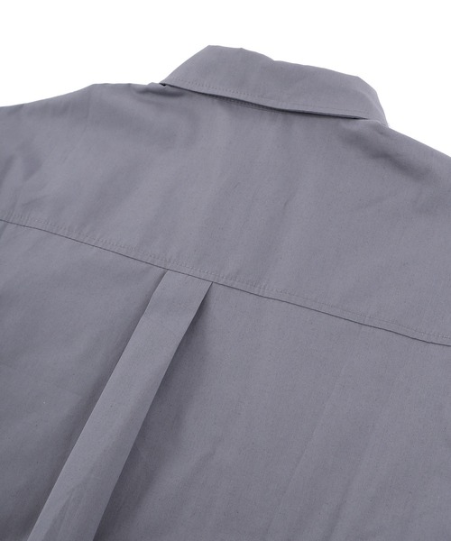 Figments（フィグメンツ）の「ベルテッドシャツ（シャツ/ブラウス・レディース・グレー/ブラック・SMALL/MEDIUM）」の15枚目の写真