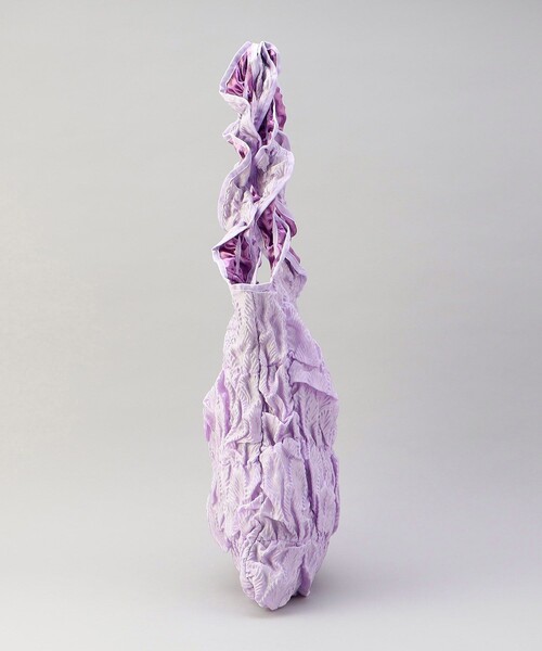 FREAK'S STORE（フリークスストア）の「Casselini/キャセリーニ スクエア ギャザートート/トートバッグ（トートバッグ・レディース・ナチュラル/ブラック/ラベンダー・ONE SIZE）」の10枚目の写真