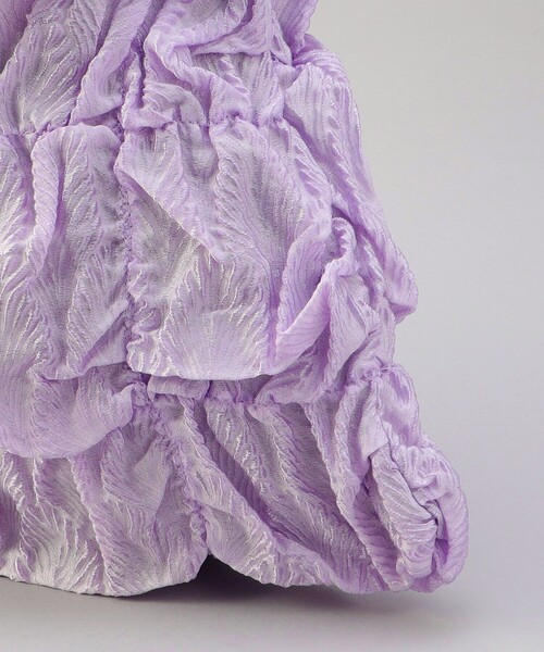 FREAK'S STORE（フリークスストア）の「Casselini/キャセリーニ スクエア ギャザートート/トートバッグ（トートバッグ・レディース・ナチュラル/ブラック/ラベンダー・ONE SIZE）」の14枚目の写真