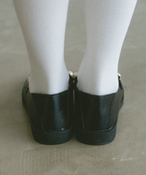 VANNIE U（ヴァニーユー）の「パールローファー（ローファー・レディース・ブラック・SMALL/MEDIUM/LARGE）」の10枚目の写真