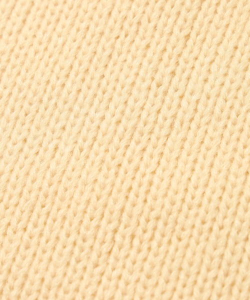 MILKFED.(ミルクフェド)の「KNIT HOODED SCARF(ニットキャップ/ビーニー・レディース・ライトブルー/ホワイト/ブラック・ONE SIZE)」の9枚目の写真