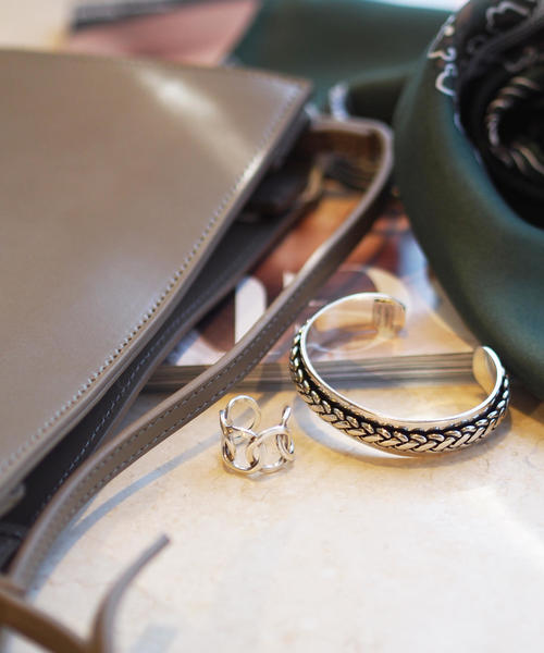 PHILIPPE AUDIBERT（フィリップ オーディベール）の「【WEB限定】PHILIPPE AUDIBERT（フィリップオーディベール）サークルリング  / 指輪（リング・レディース・シルバー・ﾌﾘ-）」の19枚目の写真