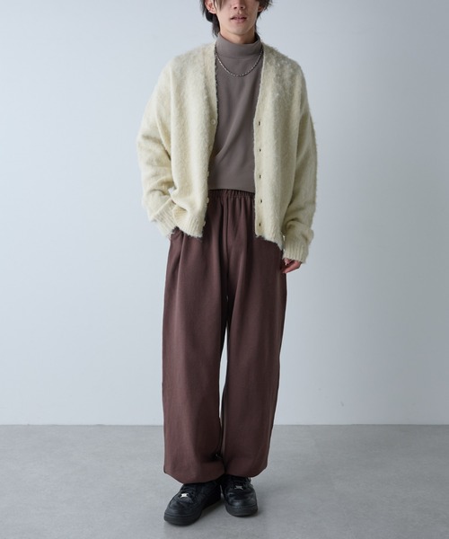 COLONY 2139（コロニートゥーワンスリーナイン）の「裏毛スウェットパンツ（スウェットパンツ・メンズ・ネイビー/ブラウン/グレー・MEDIUM/LARGE/SMALL）」の20枚目の写真