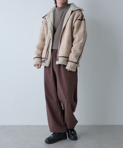 COLONY 2139（コロニートゥーワンスリーナイン）の「裏毛スウェットパンツ（スウェットパンツ・メンズ・ネイビー/ブラウン/グレー・MEDIUM/LARGE/SMALL）」の18枚目の写真