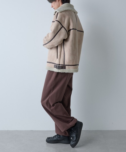 COLONY 2139（コロニートゥーワンスリーナイン）の「裏毛スウェットパンツ（スウェットパンツ・メンズ・ネイビー/ブラウン/グレー・MEDIUM/LARGE/SMALL）」の17枚目の写真