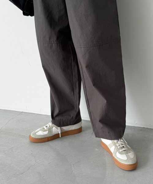 CANAL JEAN(キャナルジーン)の「arc コットンタックテーパードパンツ(その他パンツ・レディース・チャコールグレー/ブラック・ONE SIZE)」の21枚目の写真