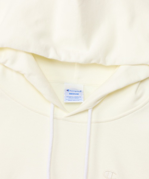 Champion(チャンピオン)の「【Champion/チャンピオン】レディース ベーシック フーデッドスウェットシャツ(パーカー・レディース・ブルー系その他2/グレー/オフホワイト/ナチュラル/サーモンピンク/ネイビー/ブラック/その他4/ブラウン系その他/ブラウン系/イエロー系その他/ブルー系その他・X-LARGE/LARGE/MEDIUM/SMALL)」の15枚目の写真