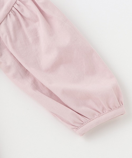 petit main(プティマイン)の「【リンク】ニットビスチェブラウス★(シャツ/ブラウス・キッズ・ライトピンク/ブラック/オフホワイト・110cm/90cm/130cm/80cm/100cm/120cm)」の8枚目の写真