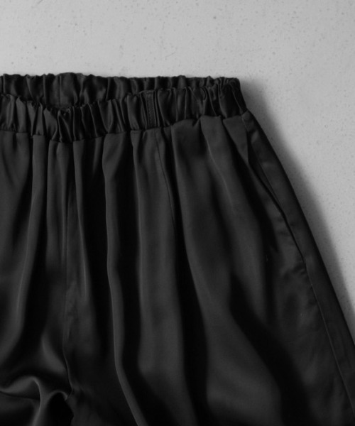 BASERANGE（ベースレンジ）の「BASERANGE CRAVAT PANTS（その他パンツ・レディース・ブラック・XS/S）」の2枚目の写真