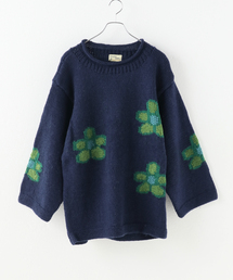 JOINT WORKS | 【MacMahon Knitting Mills 】 Roll Neck Knit-SparseFlower(ニット/セーター)
