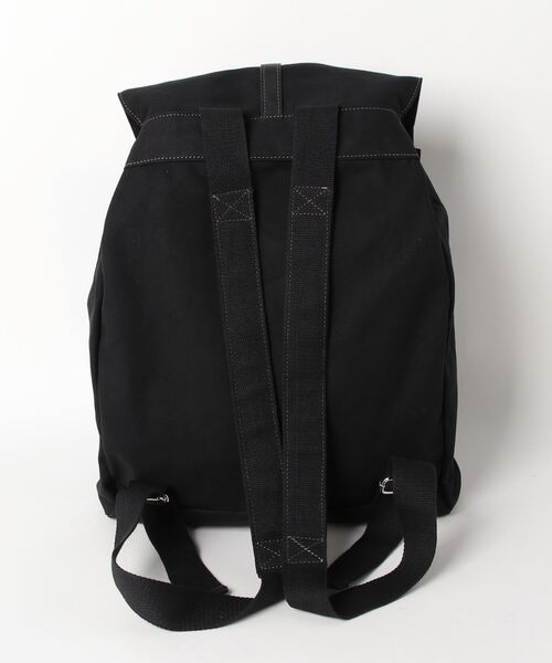 NineMicrophones(ナインマイクロフォンズ)の「DUCK KNAPSACK(バックパック/リュック・メンズ・ブラック/キャメル・FREE)」の5枚目の写真