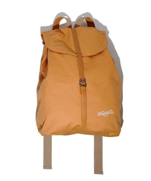 NineMicrophones(ナインマイクロフォンズ)の「DUCK KNAPSACK(バックパック/リュック・メンズ・ブラック/キャメル・FREE)」の10枚目の写真