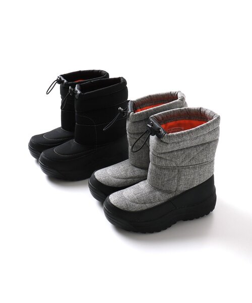 BREEZE(ブリーズ)の「スノーブーツ(16-24cm)(スパイク無)(ブーツ・キッズ・グレー/ブラック・16/20/24/22/18)」の3枚目の写真