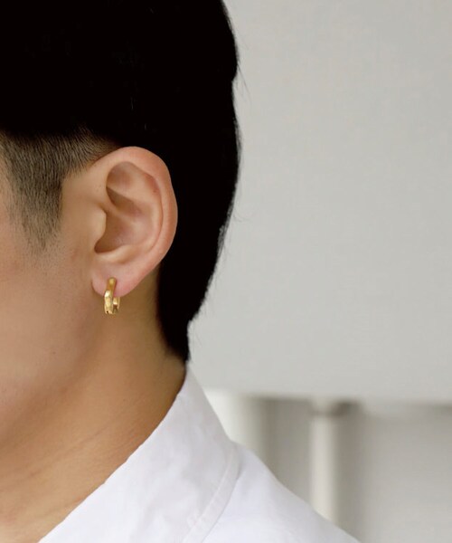 DRESSTERIOR（ドレステリア）の「◆TEN.（テン）シマ―ピアス（ピアス（両耳用）・レディース・ゴールド・00）」の3枚目の写真