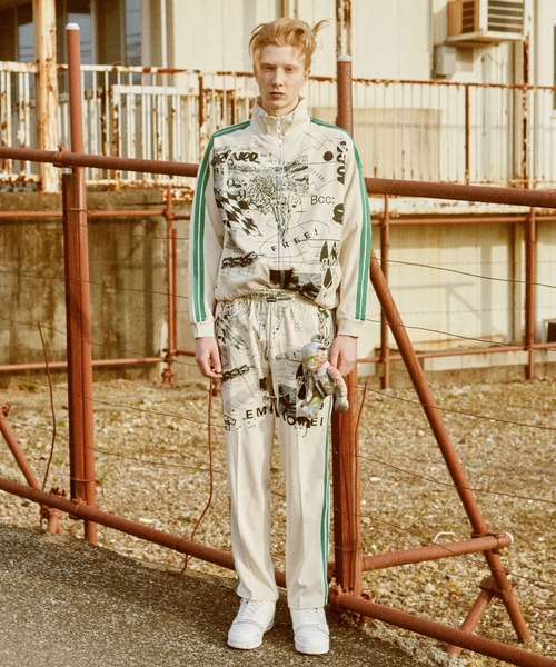 bodysong.(ボディソング)の「BODYSONG./ボディソング FLAT PRESS PRINT PT パンツ(その他パンツ・メンズ・ネイビー/ホワイト・ONE SIZE)」の18枚目の写真