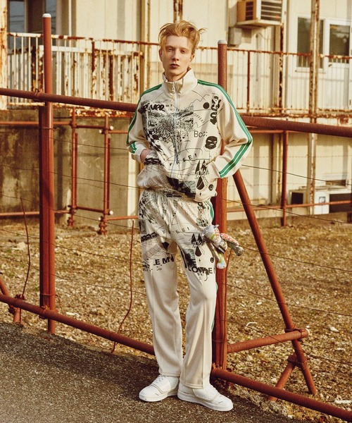 bodysong.(ボディソング)の「BODYSONG./ボディソング FLAT PRESS PRINT PT パンツ(その他パンツ・メンズ・ネイビー/ホワイト・ONE SIZE)」の19枚目の写真