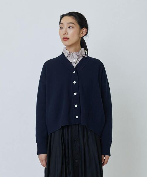 LOISIR（ロワズィール）の「コットン接結編みショート