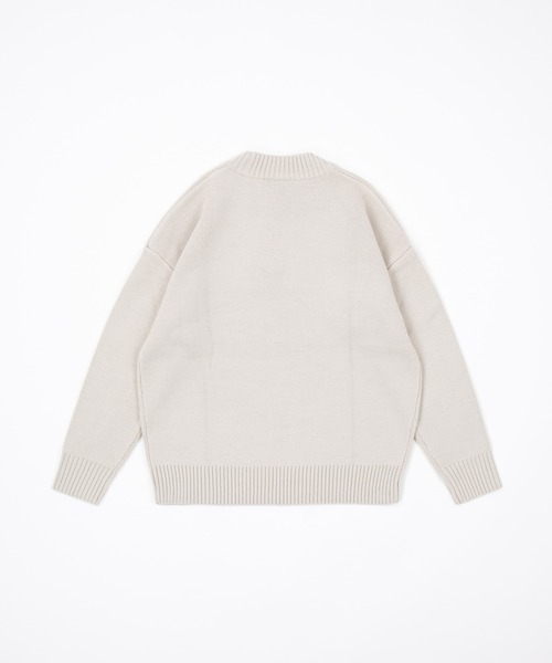 BOY LONDON(ボーイロンドン)の「【BOY LONDON】BOY CREW NECK SWEATER(ニット/セーター・メンズ・オフホワイト・XL/S/L/M)」の2枚目の写真