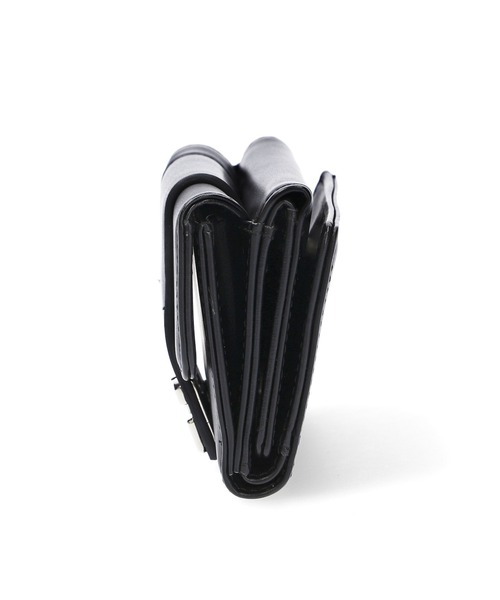 X-girl(エックスガール)の「LOGO BUCKLE MINI WALLET(財布・レディース・グレー/ライトブルー/ブラック・ONE SIZE)」の5枚目の写真